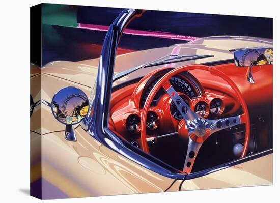 58 Corvette-Graham Reynolds-Stretched Canvas