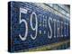 59Th Street Subway Station Sign.-Jon Hicks-Premier Image Canvas