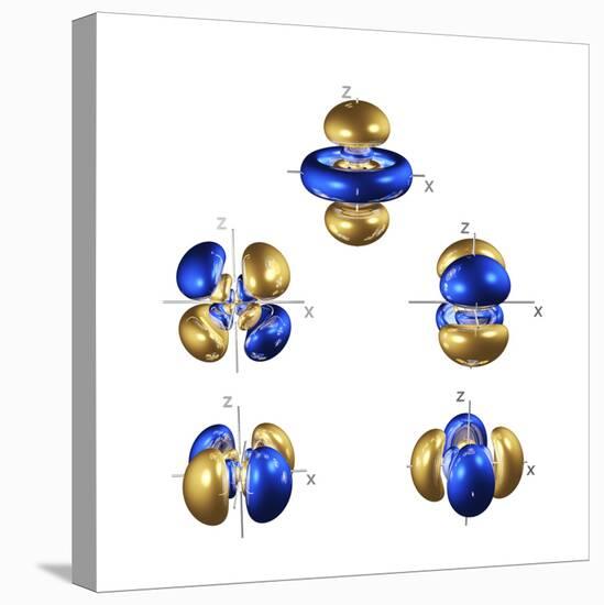 5d Electron Orbitals-Dr. Mark J.-Premier Image Canvas