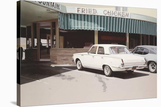 '64 Valiant-Robert Bechtle-Stretched Canvas