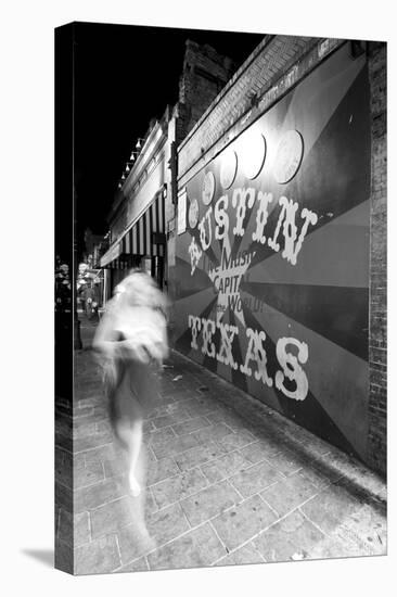 6Th Street Mural Mono-John Gusky-Premier Image Canvas