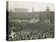 75,000 Cheer Wendell Willkie at Field Monument Circle, in Indianapolis, Indiana-null-Stretched Canvas