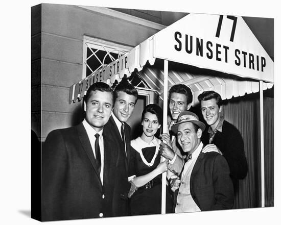 77 Sunset Strip-null-Stretched Canvas
