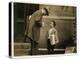 8 Year Old Newsboy Michael Mcnelis-Lewis Wickes Hine-Premier Image Canvas