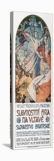 8th Sokol Festival in Prague, 1925-Alphonse Mucha-Premier Image Canvas