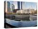 911 Memorial Along Side the South Tower Footprint Memorial, New York City, New York State, USA-null-Premier Image Canvas