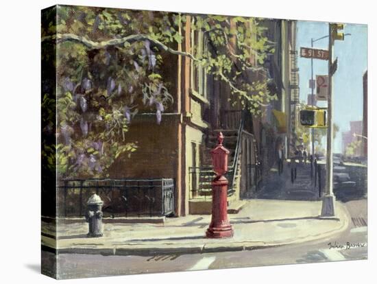 91st Street at Lexington Avenue-Julian Barrow-Premier Image Canvas