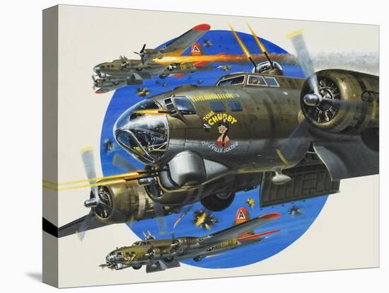 91st Usaaf Bombardment Group-Wilf Hardy-Premier Image Canvas