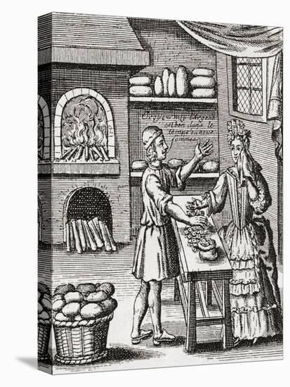 A 16th Century Baker's Shop. from Illustrierte Sittengeschichte Vom Mittelalter Bis Zur Gegenwart b-null-Premier Image Canvas