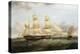 A Barque in Two Positions and Other Shipping off the Coast at Dover-William John Huggins-Premier Image Canvas