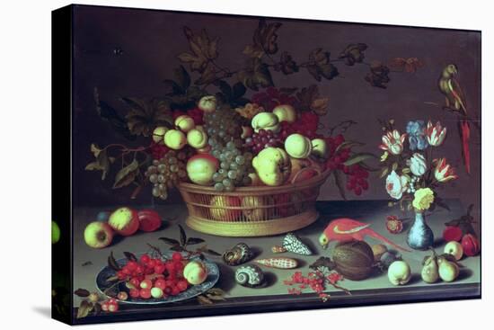 A Basket of Grapes and Other Fruit-Balthasar van der Ast-Premier Image Canvas