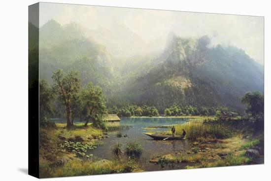 A Bavarian Lake-Robert Schultze-Premier Image Canvas