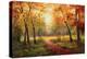 A Beautiful Walk in the Fall-Weber-Stretched Canvas