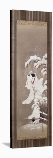 A Beauty in Snow-Hashiguchi Goyo-Premier Image Canvas