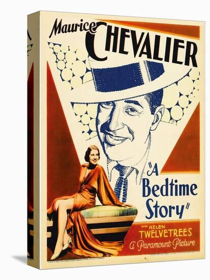 A Bedtime Story, Maurice Chevalier, 1933-null-Stretched Canvas