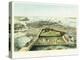 A Bird's Eye View of Boston, 1850-John Bachman-Premier Image Canvas