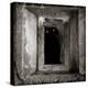 A Black Cat Inside a Window-Luis Beltran-Premier Image Canvas