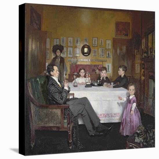 A Bloomsbury Family, 1907-Sir William Orpen-Premier Image Canvas