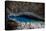 A Blue Underground Lake in Grotto Azul Cave System, Bonito, Brazil-Alex Saberi-Premier Image Canvas