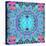 A Blue Water Mandala from Flower Photographs-Alaya Gadeh-Premier Image Canvas