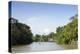 A Boat on an Igarape (Flooded Creek) in the Brazilian Amazon Near Belem, Para, Brazil-Alex Robinson-Premier Image Canvas