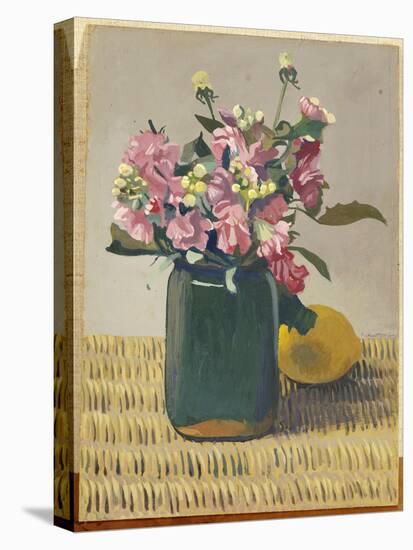 A Bouquet of Flowers and a Lemon, 1924-F?lix Vallotton-Premier Image Canvas