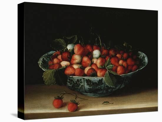 A Bowl of Strawberries-Hendrik Avercamp-Premier Image Canvas