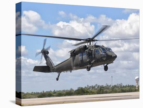 A Brazilian Air Force UH-60L Black Hawk at Natal Air Force Base, Brazil-Stocktrek Images-Premier Image Canvas