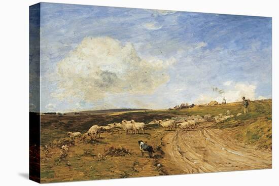 A Breezy Day-James Aumonier-Premier Image Canvas