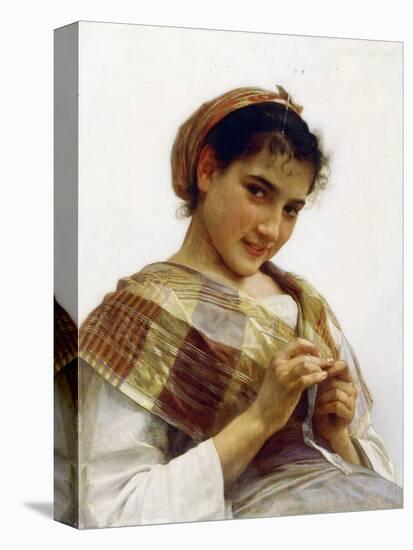 A Breton Girl, 1889-William Adolphe Bouguereau-Premier Image Canvas