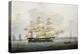 A British Merchantman off the South Coast-Samuel Walters-Premier Image Canvas