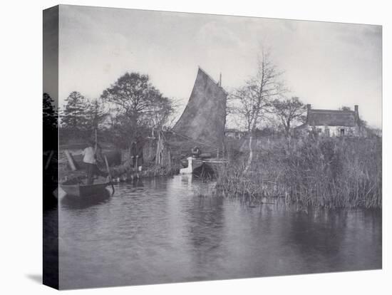 A Broadman's Cottage, C.1885 (Platinum Print)-Peter Henry Emerson-Premier Image Canvas