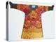 A Bronze Silk Dragon Robe, Woven with Yellow Dragons-null-Premier Image Canvas