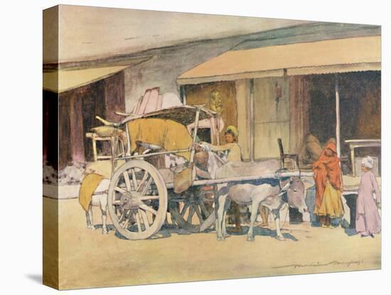 'A Bullock-cart, Ajmere', 1905-Mortimer Luddington Menpes-Premier Image Canvas