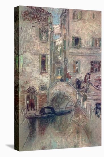 A Bye Canal, Venice, 19th Century-James Abbott McNeill Whistler-Premier Image Canvas