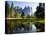 A Calm Reflection of the Cathedral Spires in Yosemite Valley in Yosemite, California-Sergio Ballivian-Premier Image Canvas