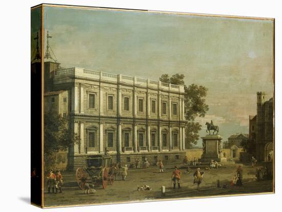 A Capriccio of Buildings in Whitehall, C.1754-Canaletto-Premier Image Canvas