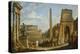 A Capriccio View of Roman Ruins, 1737-Giovanni Paolo Pannini-Premier Image Canvas