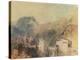 A Castle in the Val d'Aosta, Italy-J. M. W. Turner-Premier Image Canvas
