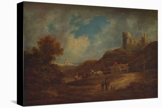 A Castle, with Waggon and Horses', c1886, (1938)-Francis Towne-Premier Image Canvas