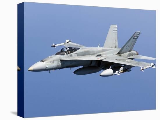 A CF-188A Hornet of the Royal Canadian Air Force-Stocktrek Images-Premier Image Canvas