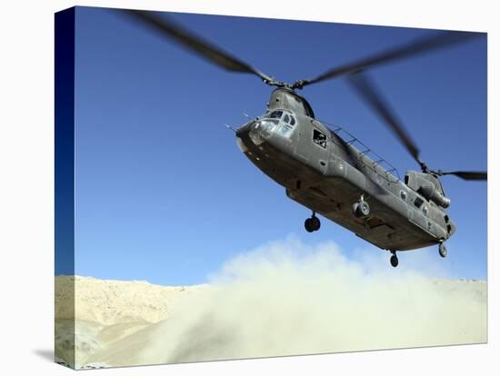 A CH-47 Chinook Prepares to Land-Stocktrek Images-Premier Image Canvas