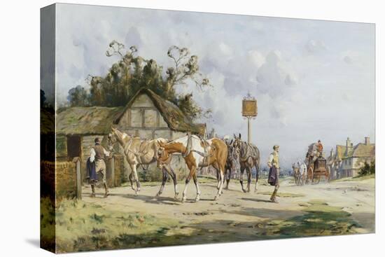 A Change of Horses: The Fresh Team-George Wright-Premier Image Canvas