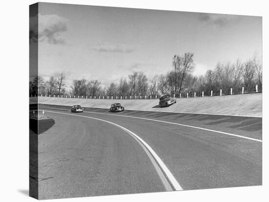 A Chevrolet Being Tested on the General Motors Testing Ground-null-Premier Image Canvas