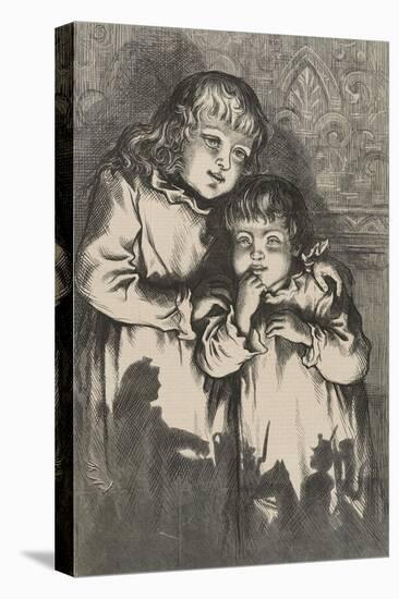 A Christmas Sketch - Five O'clock in the Morning, January 5, 1878 (Wood Engraving)-Thomas Nast-Premier Image Canvas