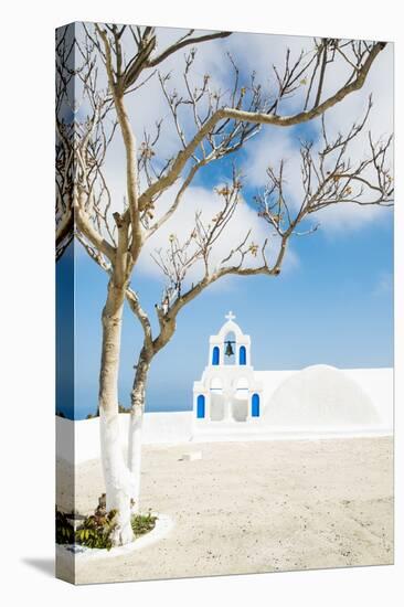 A Church in Oia, Santorini, Greece-Nadia Isakova-Premier Image Canvas