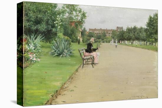 A City Park, C.1887-William Merritt Chase-Premier Image Canvas