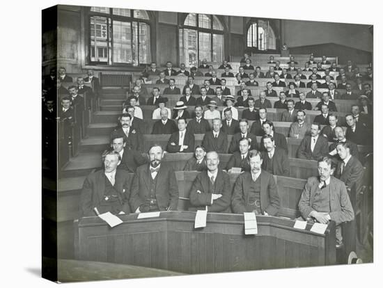 A Class Listening to a Lecture, London Day Training College, 1914-null-Premier Image Canvas