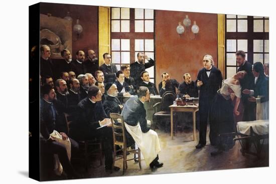 A Clinical Lesson with Doctor Charcot at the Salpetriere, 1887-Pierre Andre Brouillet-Premier Image Canvas