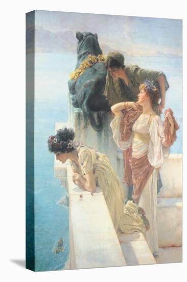 A Coign of Vantage-Sir Lawrence Alma-Tadema-Stretched Canvas